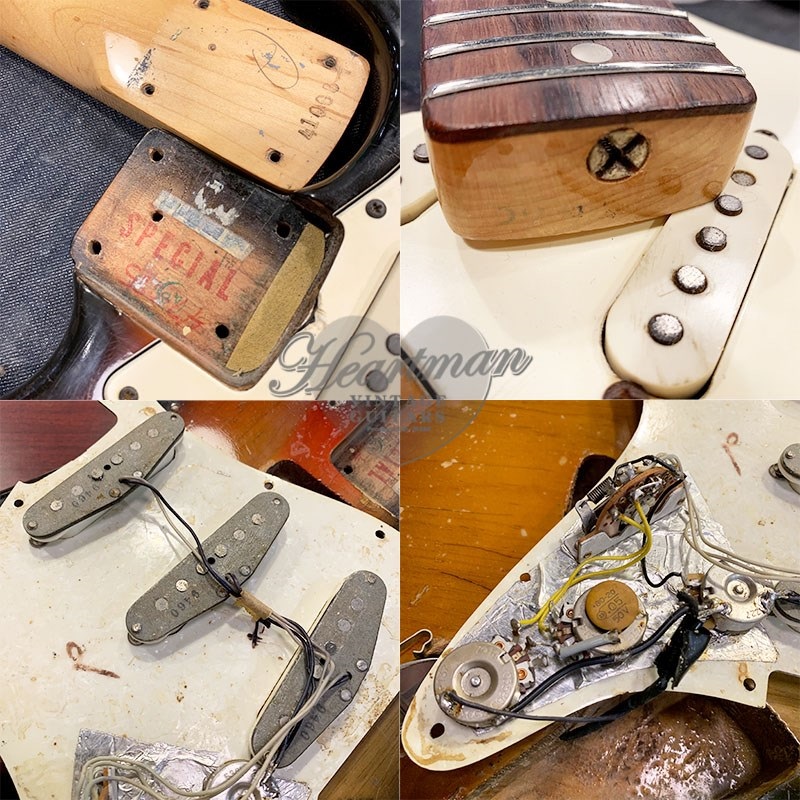 Fender USA VINTAGE Stratocaster '70 Sunburst/R 画像6