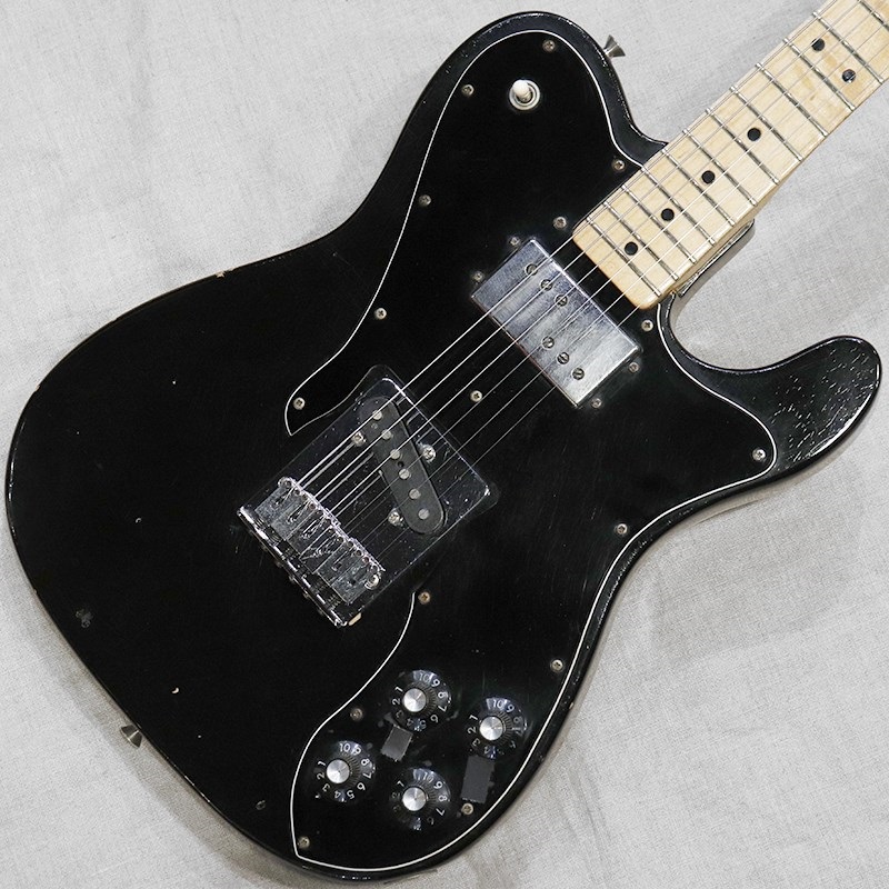 Fender USA VINTAGE Telecaster Custom mid70's Ash Body Black/M 画像1