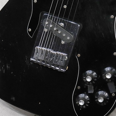 Fender USA VINTAGE Telecaster Custom mid70's Ash Body Black/M 画像5