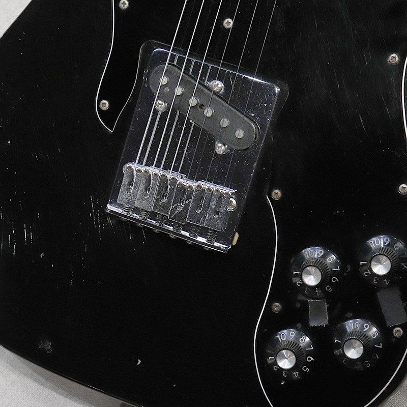 Fender USA VINTAGE Telecaster Custom mid70's Ash Body Black/M 画像5