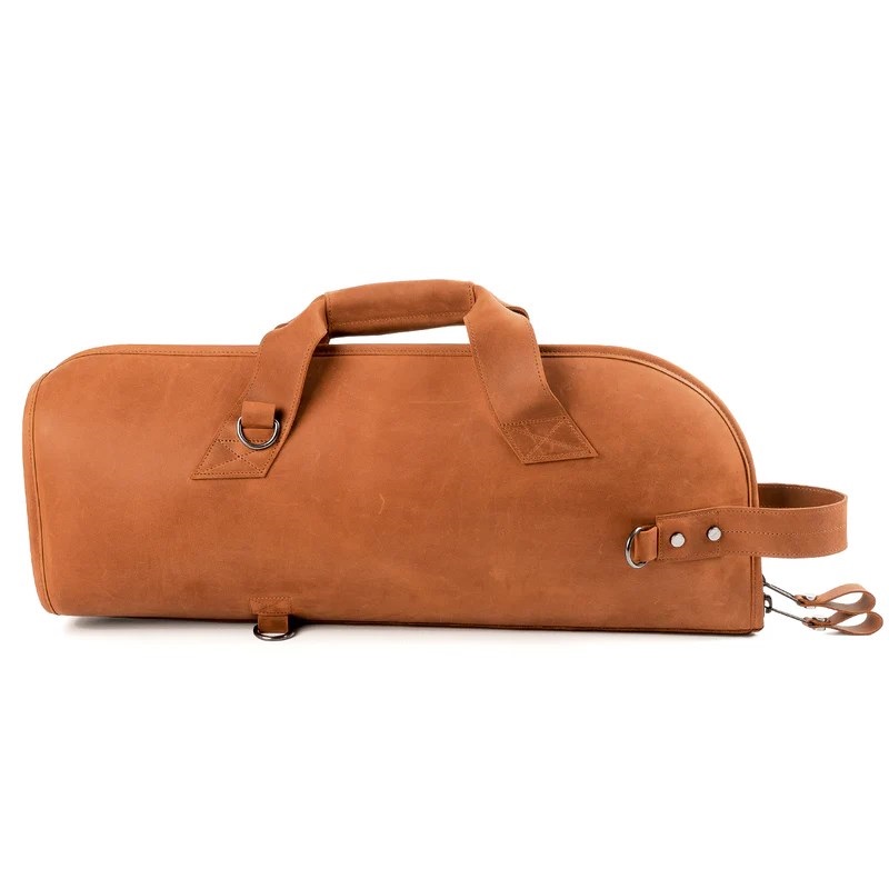 MG Leather Work シングル トランペット用ソフトケース CrazyHorse LightBrown (ライトブラウン)【史上最大決算セール】 画像1