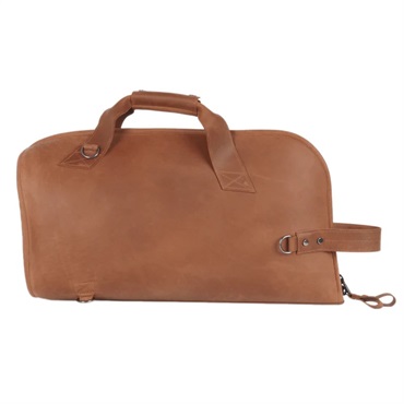 MG Leather Work シングル フリューゲルホルン用ソフトケース CrazyHorse LightBrown (ライトブラウン)【史上最大決算セール】 画像1