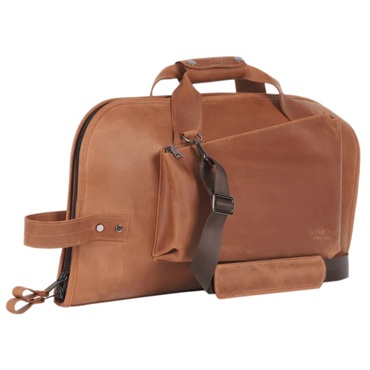 MG Leather Work シングル フリューゲルホルン用ソフトケース CrazyHorse LightBrown (ライトブラウン)【史上最大決算セール】 画像2