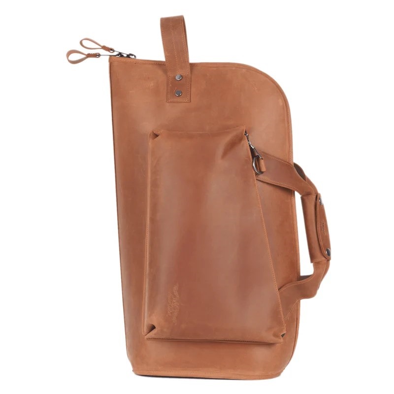 MG Leather Work シングル フリューゲルホルン用ソフトケース CrazyHorse LightBrown (ライトブラウン)【史上最大決算セール】 画像6