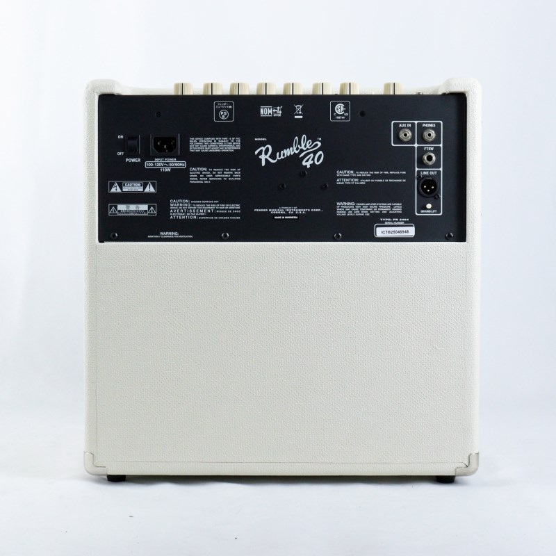 【引取り価格10985】 FENDER （フェンダー） RUMBLE 40 V3 Amazon.com: Fender Rumble 40 V3 Bass Amp for Bass Guitar, 40