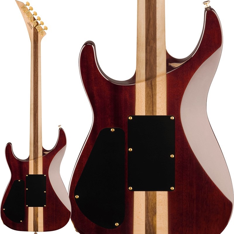 Jackson Pro Plus Series Soloist SLA3Q (Amber Tiger Eye/Ebony