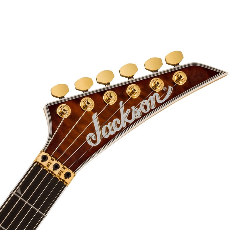 Jackson Pro Plus Series Soloist SLA3Q (Amber Tiger Eye/Ebony) 画像4