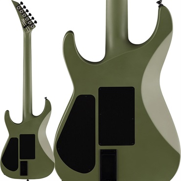 Jackson American Series Soloist SL2MG (Matte Army Drab/Ebony) 画像1