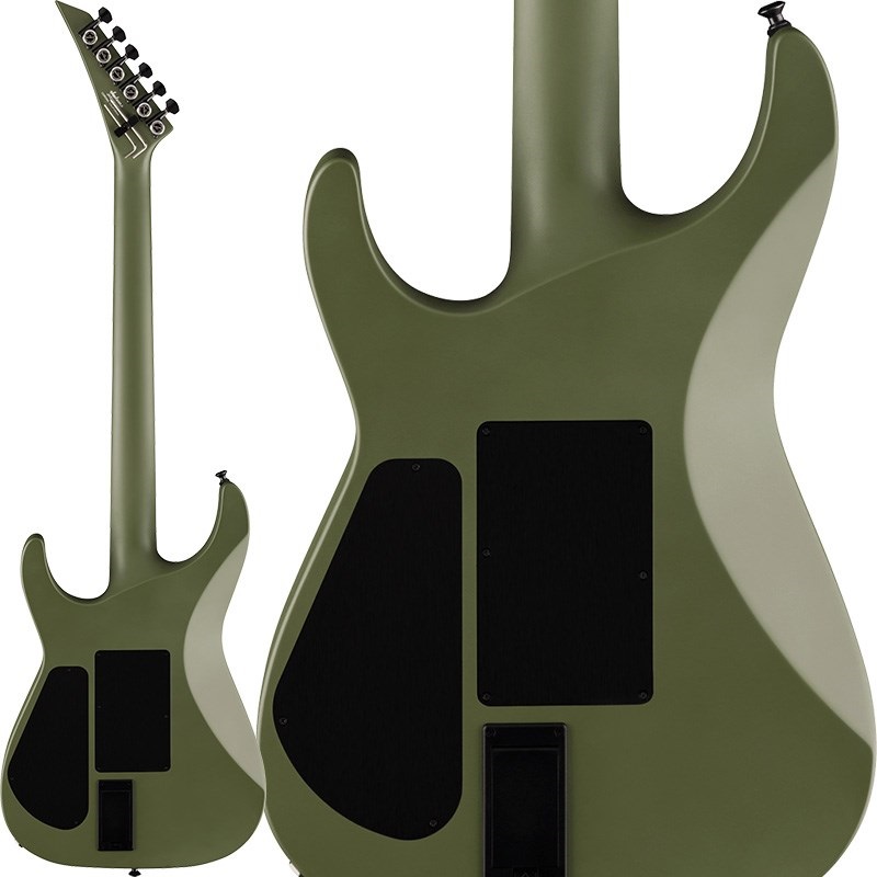 Jackson American Series Soloist SL2MG (Matte Army Drab/Ebony) 画像1