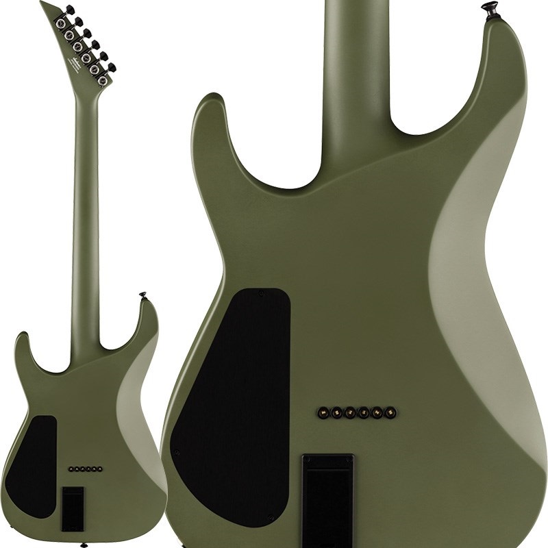 Jackson American Series Soloist SL2MG HT (Matte Army Drab/Ebony) 画像1