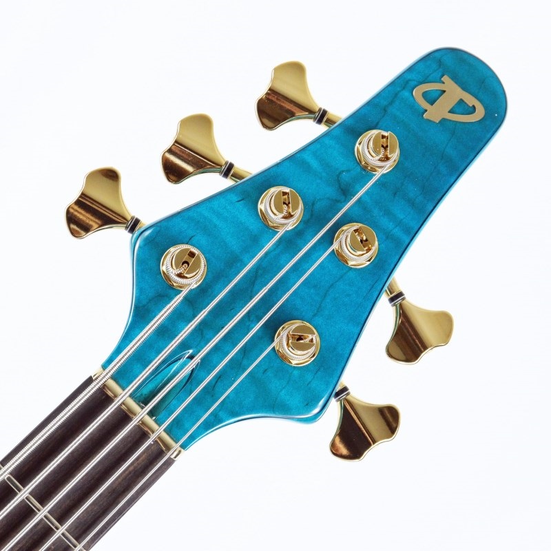 FUJIGEN NJB100MBAHV/01 SBB 5弦エレキベース シースルーブルー