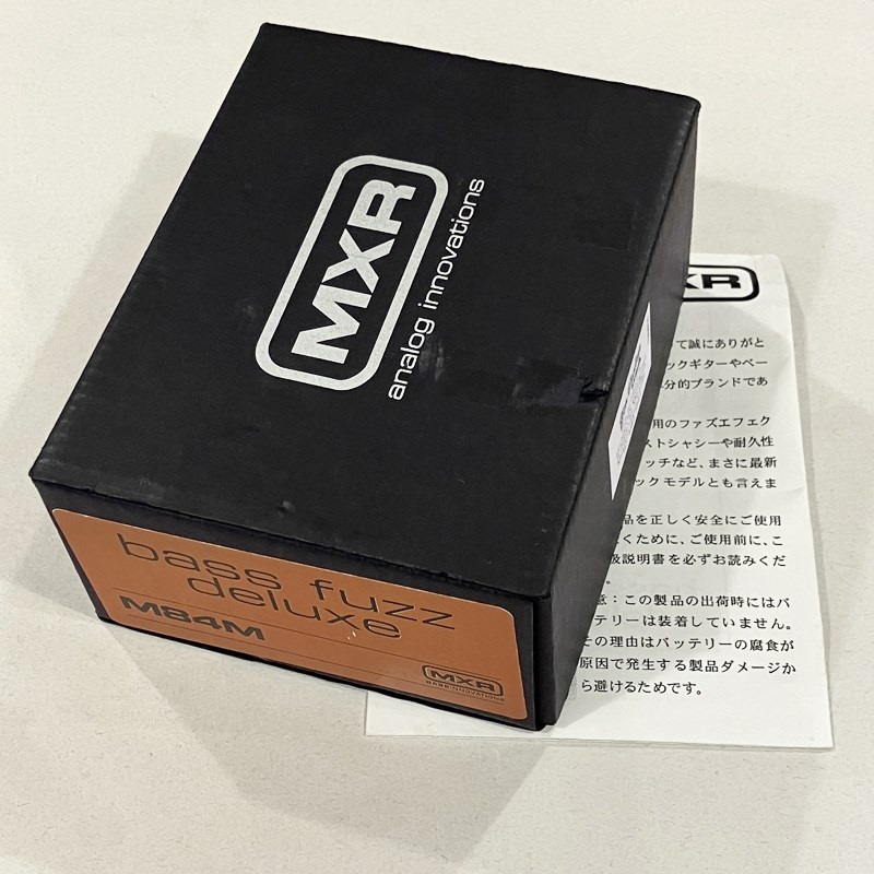 MXR 【USED】 M84 BASS FUZZ DELUXE ｜イケベ楽器店オンラインストア