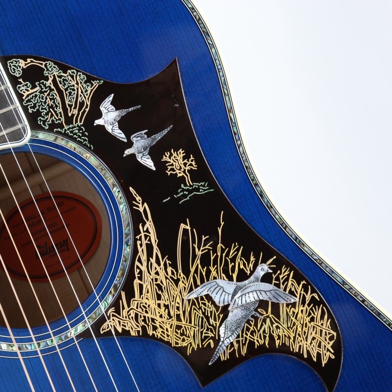 Gibson Custom Shop Modern Collection Doves in Flight (VIPER BLUE) 【イケベ楽器店創業50周年記念限定モデル】 ギブソン 画像8