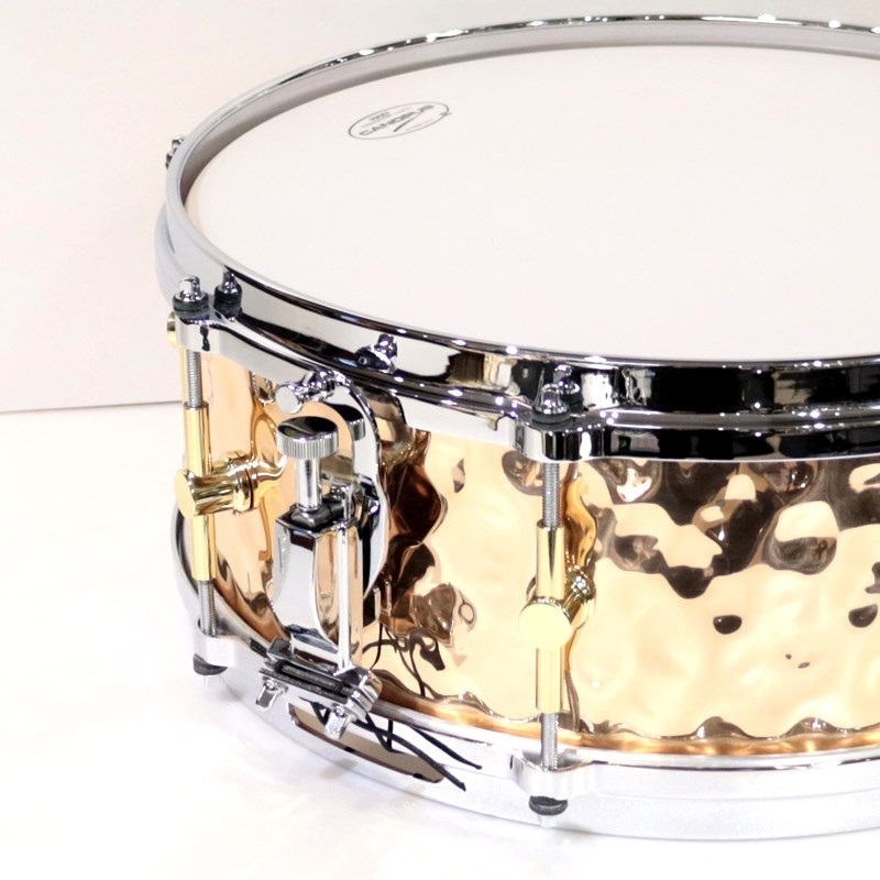 CANOPUS HBZ-1455 [Hammered Bronze Snare Drum 14