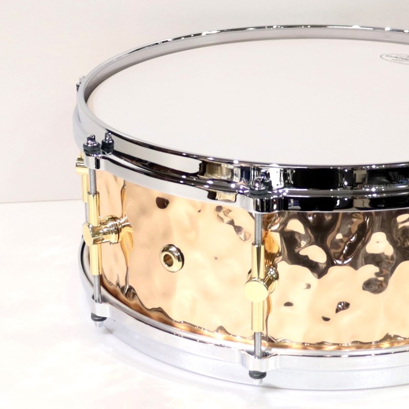 CANOPUS HBZ-1455 [Hammered Bronze Snare Drum 14