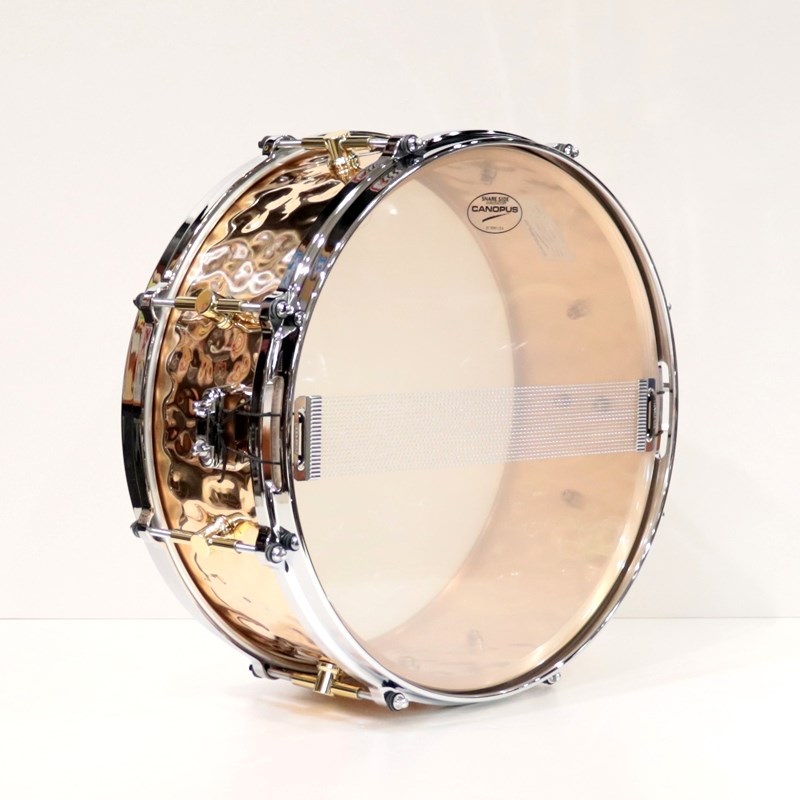 CANOPUS HBZ-1455 [Hammered Bronze Snare Drum 14