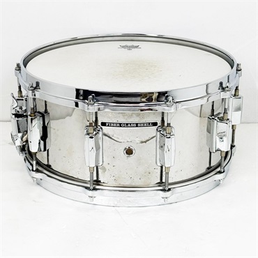Pearl 【USED】80s Fiber Glass Shell 14×6.5 Snare Drum [#38 Chrome Metal/Made In Japan] 画像1