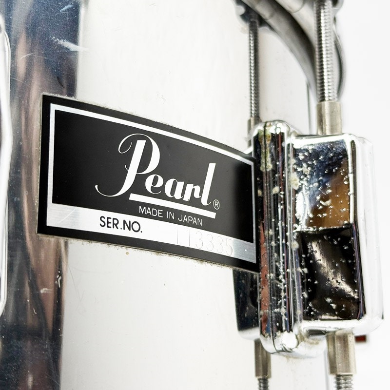 Pearl 【USED】80s Fiber Glass Shell 14×6.5 Snare Drum [#38 Chrome Metal/Made In Japan] 画像2