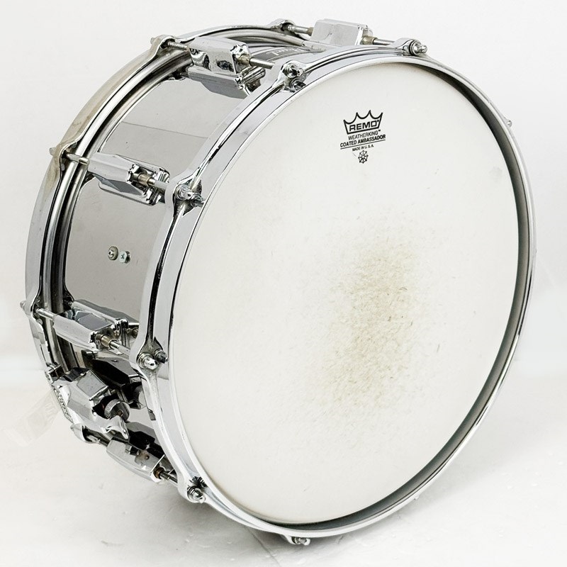 Pearl 【USED】80s Fiber Glass Shell 14×6.5 Snare Drum [#38 Chrome Metal/Made In Japan] 画像3