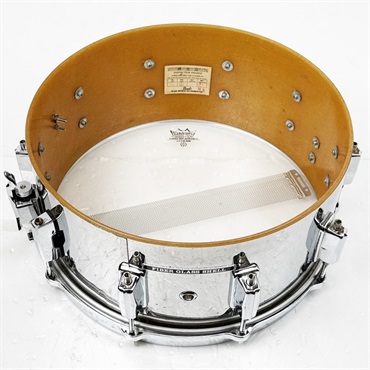 Pearl 【USED】80s Fiber Glass Shell 14×6.5 Snare Drum [#38 Chrome Metal/Made In Japan] 画像8