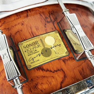 SONOR USED 中古 HLD581RH [Horst Link Signature Heavy Beech 14×6.5-African Bubinga 12-Tension][ハードケース付属] 画像2