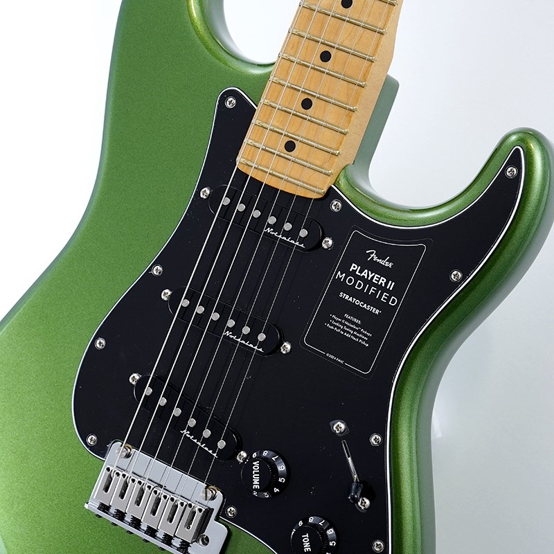 Fender MEX Player II Modified Stratocaster (Harvest Green Metallic/Maple)【Fender The Spring Summer 2025 Campaign】 画像3