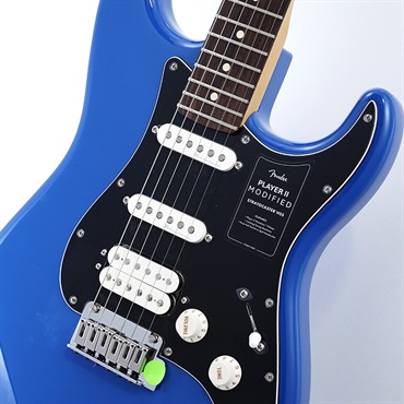 Fender MEX Player II Modified Stratocaster HSS (Electric Blue/Rosewood) 画像3