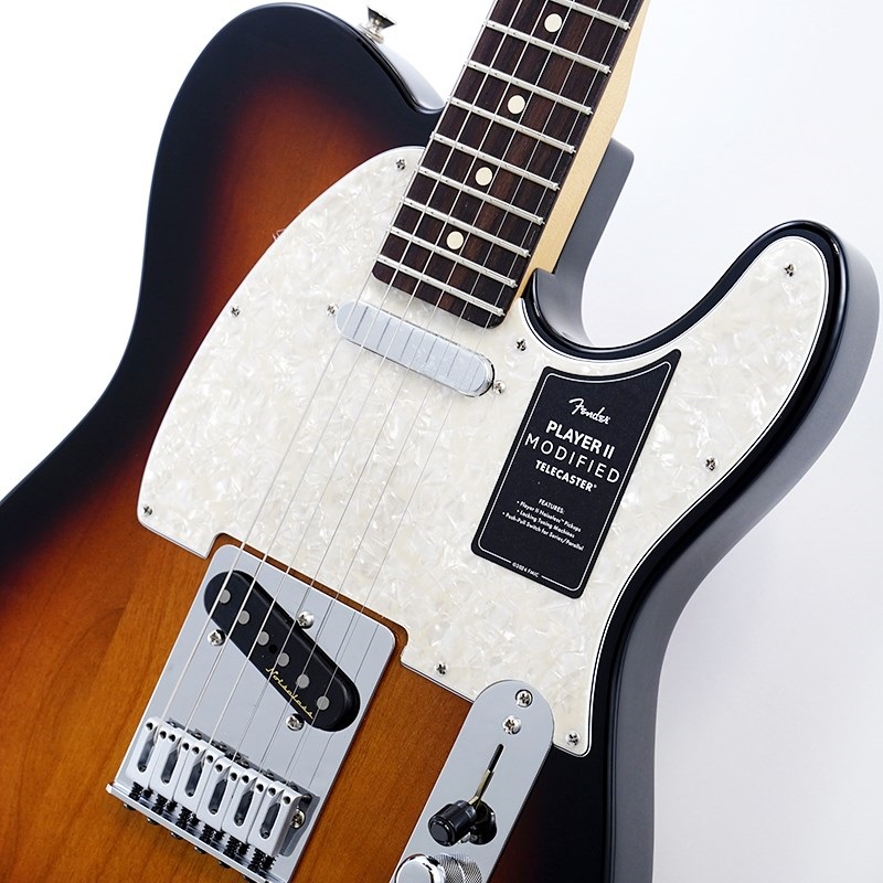 Fender MEX Player II Modified Telecaster (3 Tone Sunburst/Rosewood)【Fender The Spring Summer 2025 Campaign】 画像3