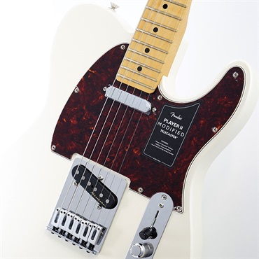 Fender MEX Player II Modified Telecaster (Olympic Pearl/Maple)【Fender The Spring Summer 2025 Campaign】 画像3