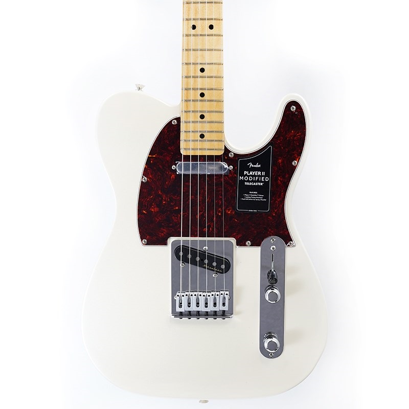 Fender MEX Player II Modified Telecaster (Olympic Pearl/Maple)【Fender The Spring Summer 2025 Campaign】 画像9