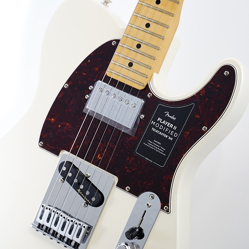 Fender MEX Player II Modified Telecaster SH (Olympic Pearl/Maple)【Fender The Spring Summer 2025 Campaign】 画像3