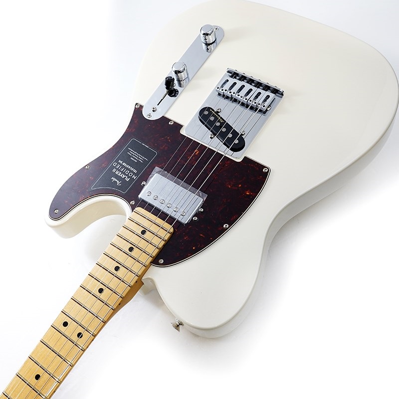 Fender MEX Player II Modified Telecaster SH (Olympic Pearl/Maple)【Fender The Spring Summer 2025 Campaign】 画像5