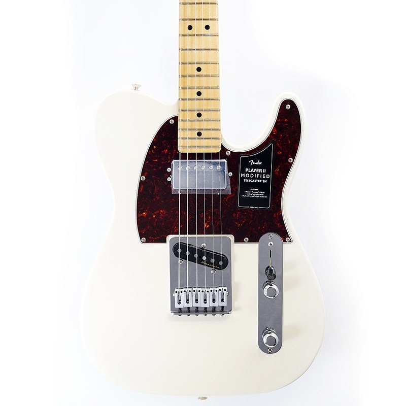 Fender MEX Player II Modified Telecaster SH (Olympic Pearl/Maple)【Fender The Spring Summer 2025 Campaign】 画像9