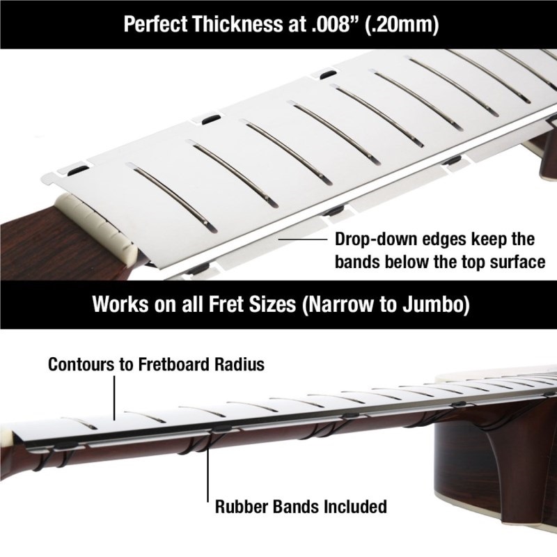 MUSIC NOMAD MN803 Fret Shield for M-25.34″ Fret Scale 画像7