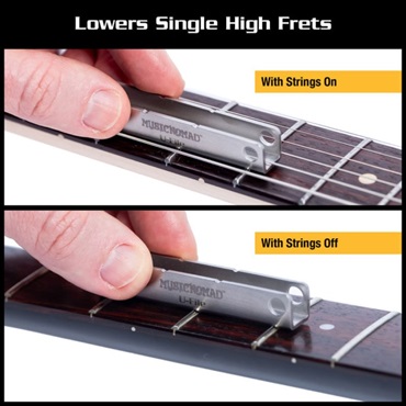 MUSIC NOMAD MN813 FRET LEVELER U-FILE 画像1