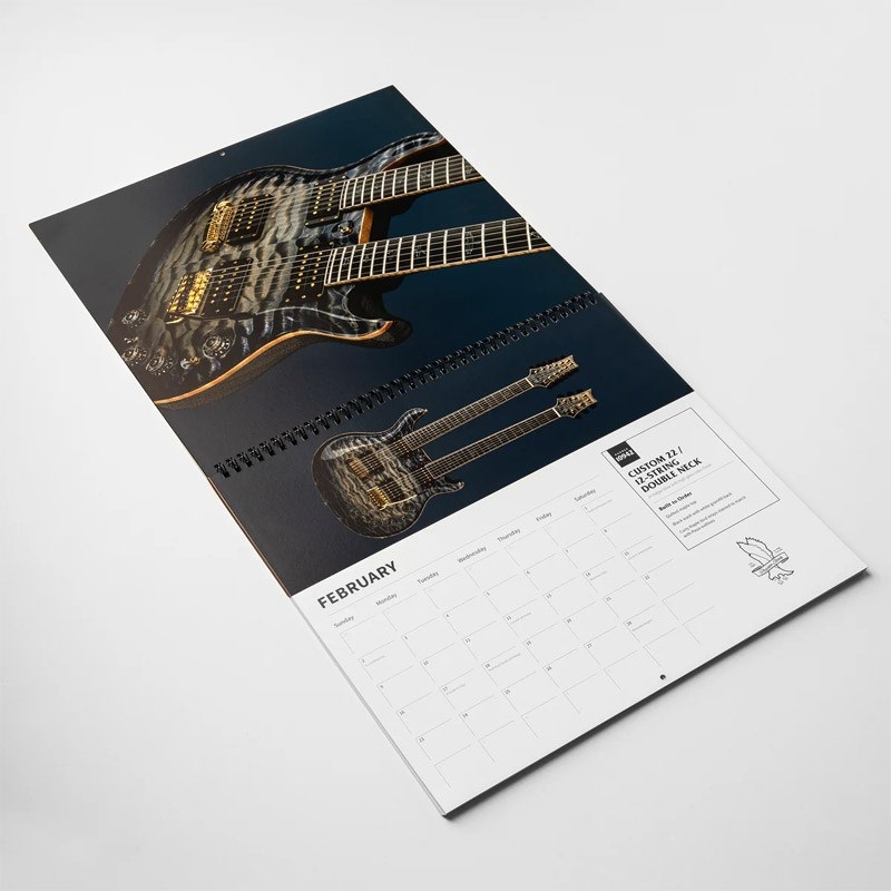 P.R.S. PRS Private Stock Calendar 2025 画像2