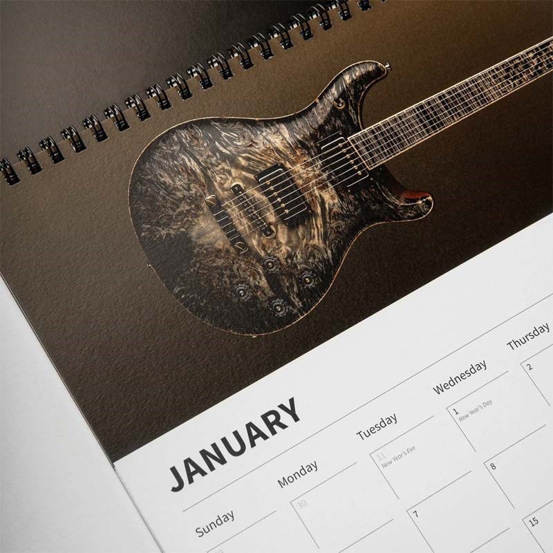 P.R.S. PRS Private Stock Calendar 2025 画像5