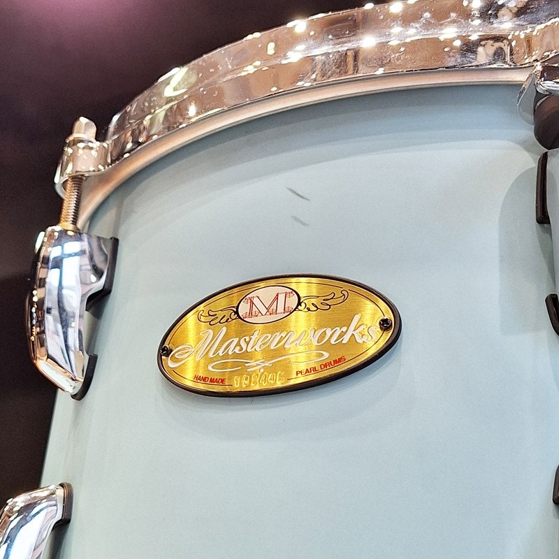 Pearl 【USED】Masterworks 4pc Drum Kit [BD22.TT10.TT12.FT16/Maple 4ply + Gumwood 2ply Shell][ハードケース付属] 画像3