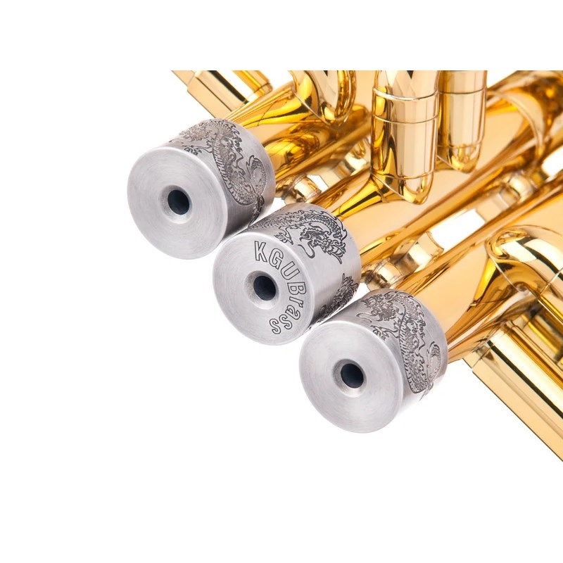 KGU brass ケージーユー ブラス / トリムキット ARTISTIC Series Dragon Silver Brushed Nuummite Bach トランペット用 画像3