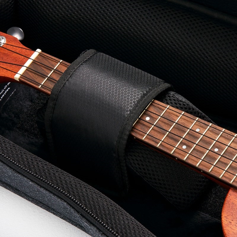 basiner Ukulele Case [ソプラノ・コンサートウクレレ用セミハードケース](ACME-UKC Charcoal Grey) 画像6