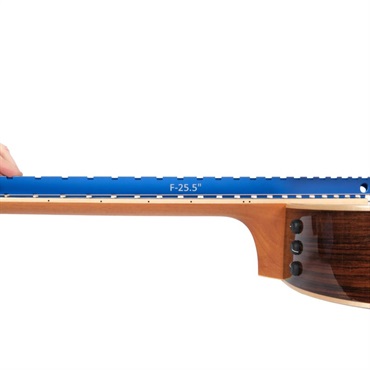 MUSIC NOMAD MN821 Tri-Beam 3  n 1 Dual Notched Straightedge 画像4