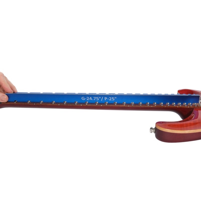 MUSIC NOMAD MN821 Tri-Beam 3  n 1 Dual Notched Straightedge 画像6