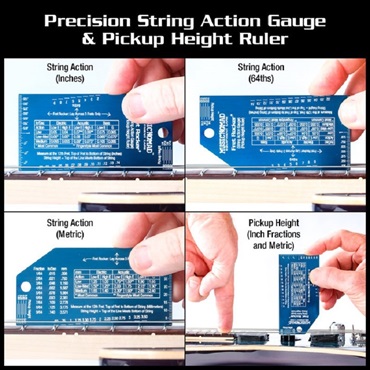 MUSIC NOMAD MN870 Precision Fret Rocker+ and Fret Gauge Kit 画像3