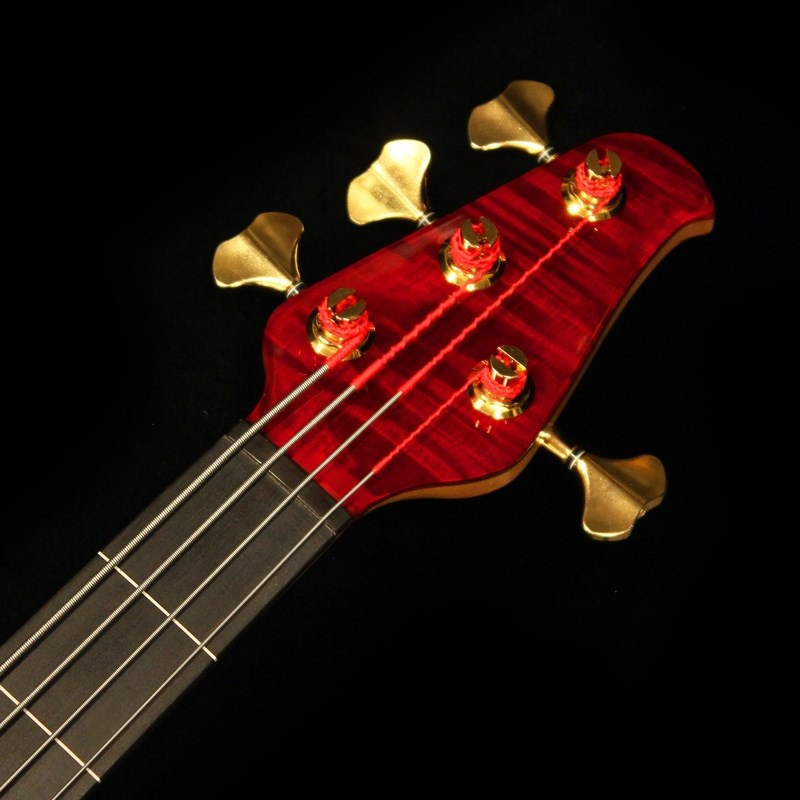 Knooren 【USED】 KN4 Fretless (Flamed Japanese Tochi Top / T-Red) 画像9
