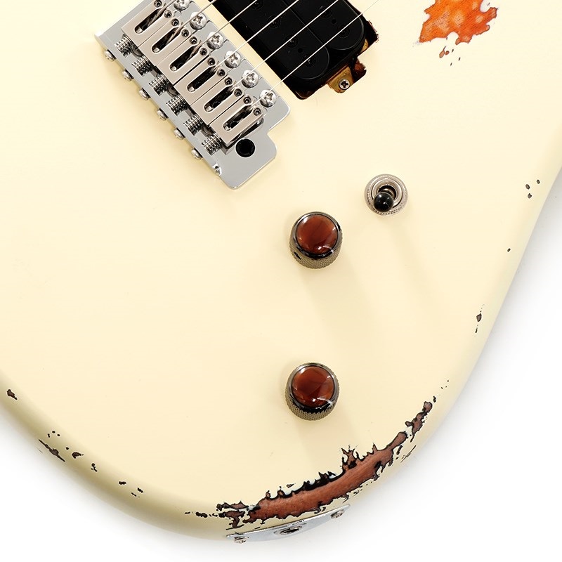 unknown USED 中古 Dhatarattha CUSTOM GUITAR Performance S Relic (Aged White over 3CS) 画像4