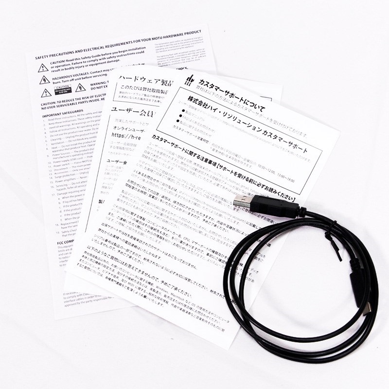 MOTU 【夏のボーナスセール】【開封・箱なしアウトレット特価】M2(モツ)(USB-C対応オーディオインターフェース) 画像7