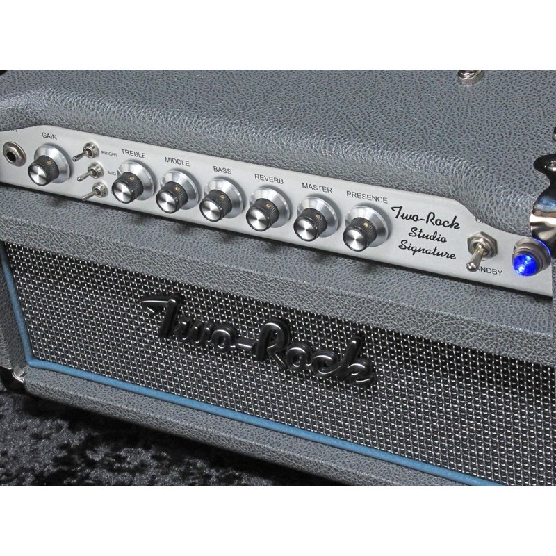 Two-Rock Studio Signature Head Slate Gray Tolex 画像5