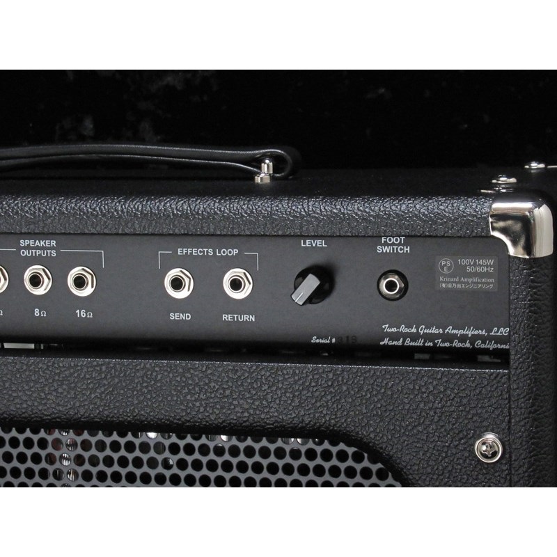 Two-Rock Custom Reverb Signature V1 Black Tolex / Black Matrix Grill 画像5