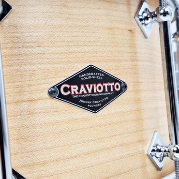 Craviotto Custom Shop Solid Maple Snare Drum 14×6.5 画像2