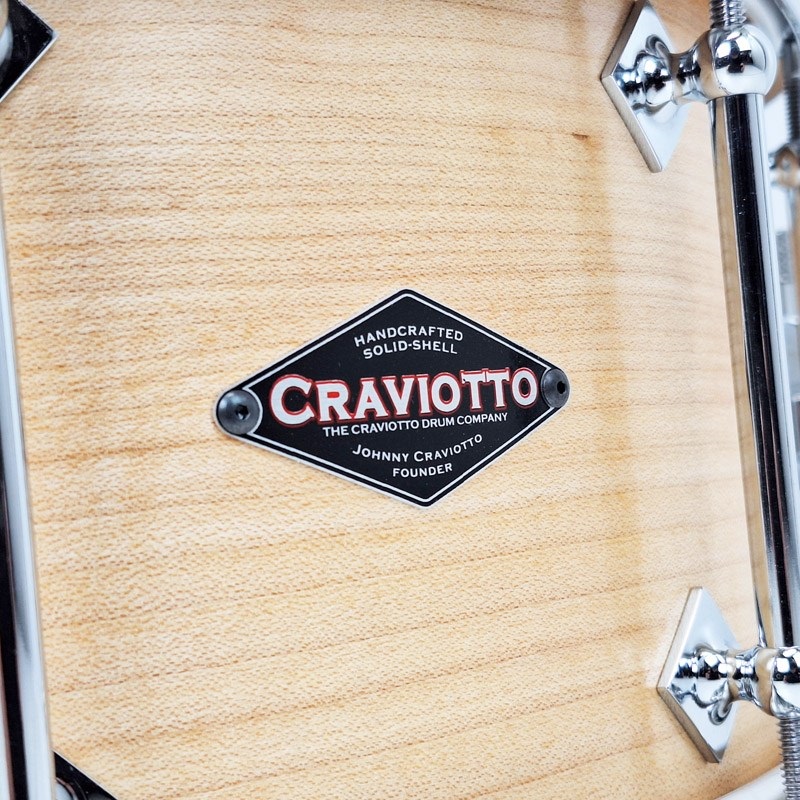 Craviotto Custom Shop Solid Maple Snare Drum 14×6.5 画像2